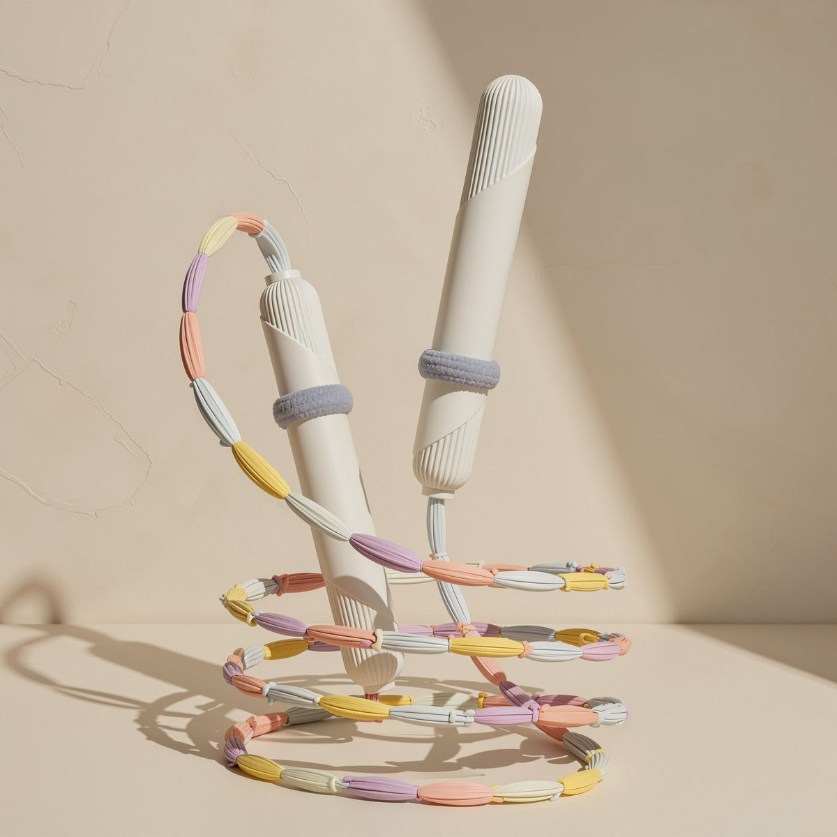 PP bamboo skipping rope with a 2.6mm specification - view 3