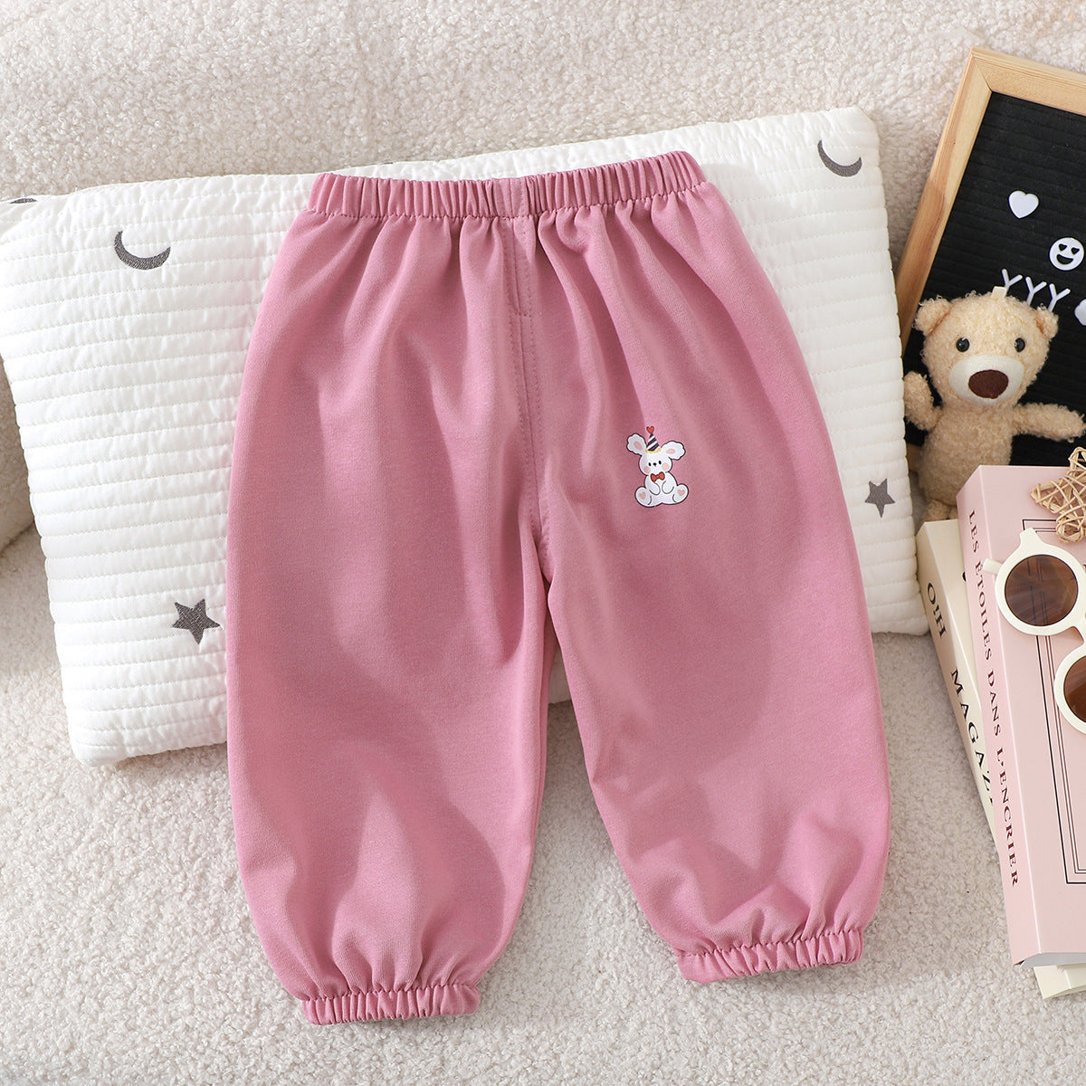 Spring Festival New Autumn Style Children's Sports Pants Casual Pants Kids' Sweatpants for Boys and Girls Korean Style Outdoor Pants - image 3