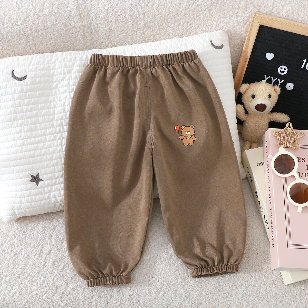 Spring Festival New Autumn Style Children's Sports Pants Casual Pants Kids' Sweatpants for Boys and Girls Korean Style Outdoor Pants - image 4