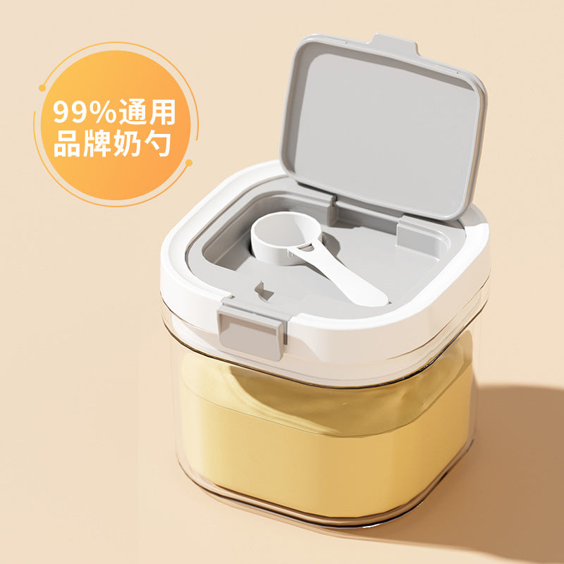 Household Food-Grade Milk Powder Can, Light-Proof Sealed Can, Moisture-Proof, Portable Baby Milk Powder Box for Outings, Large-Capacity Packaging Box - image 4