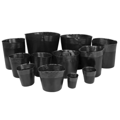 Plastic Disposable Black Nursery Bag Wholesale Nutrition Cup Nursery Cup Planting Pot Plastic Nursery Pot Nutrition Pot - image 3