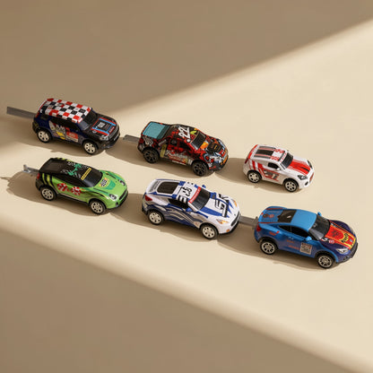 Set of 100 pull-back alloy toy cars - view 5