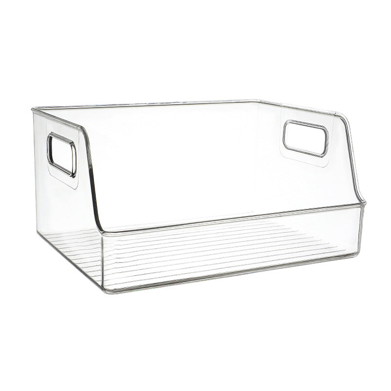Book Storage Box Transparent Acrylic Storage and Tying Box Toy Children's Senior high school Classroom Desk Picture Book Basket - image 5