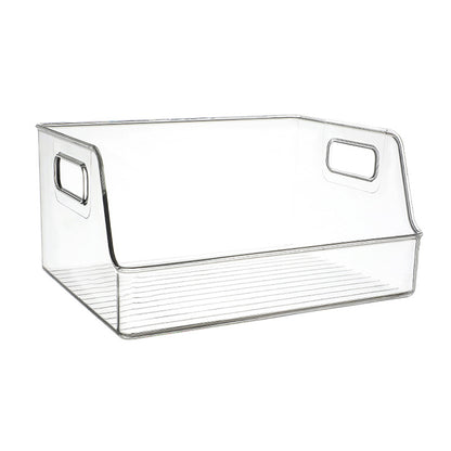 Book Storage Box Transparent Acrylic Storage and Tying Box Toy Children's Senior high school Classroom Desk Picture Book Basket - image 5