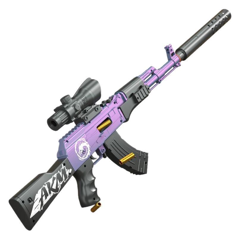 Extra-Large Ak47 Shell-Ejecting Soft Bullet Toy Gun for Children, Boys' Toy Assault Rifle, Pubg Tactical Toy Gun - image 5