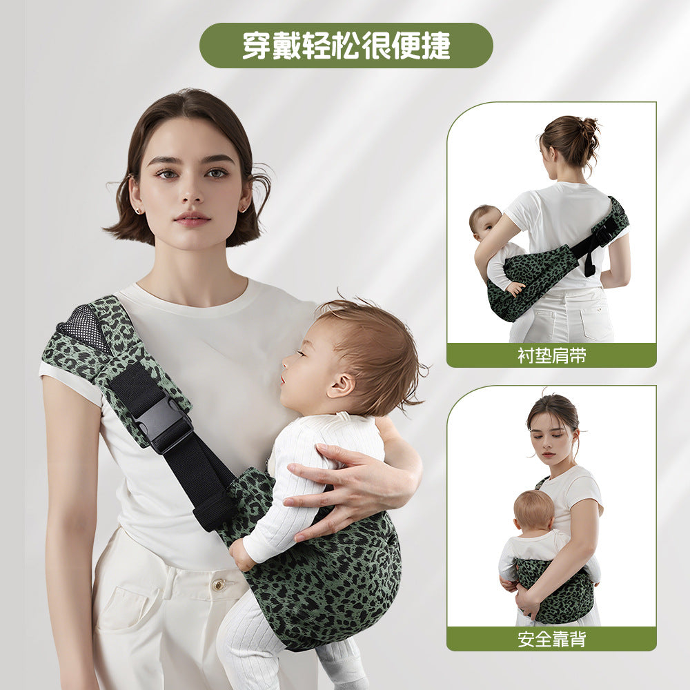 Cross-border Simple Baby Outgoing Strap Baby Travel Supplies Back Scarf Portable Big Baby Outgoing Single Shoulder Strap - image 3