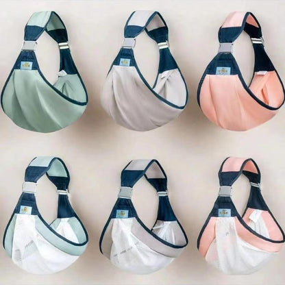 Newborn Baby Baby Strap Children's Strap Ice Silk Baby Scarf Baby Back Baby Holding Baby Artifact Summer - image 2