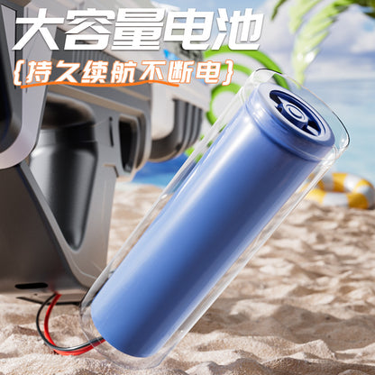 Pulse electric water gun sprinkler toy automatic water absorption strong water spray children high pressure water gun boy - image 5
