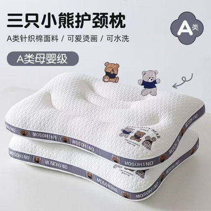 Class A children's pillow baby pillow core cervical spine protection over 6 years old adult sleep aid child student 3-12 years old general purpose - image 2