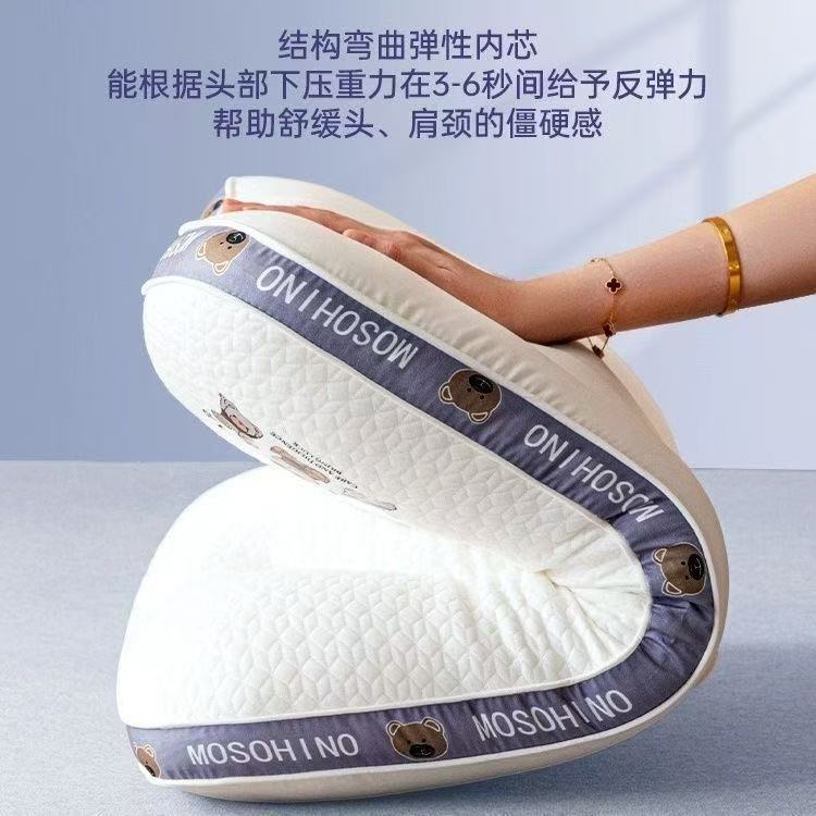 Class A children's pillow baby pillow core cervical spine protection over 6 years old adult sleep aid child student 3-12 years old general purpose - image 4