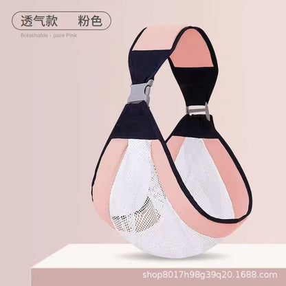 Baby Sling, Baby Outing Simple Sling, Dual-Purpose Breathable Multi-Functional Newborn Sling, Baby Holding Artifact for All Seasons - image 2