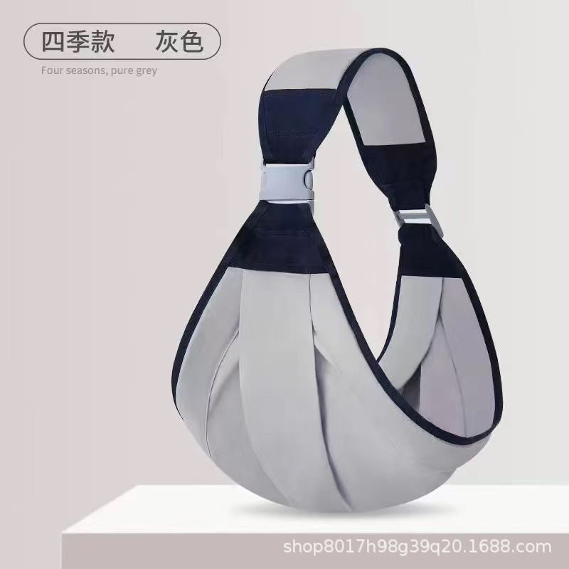 Baby Sling, Baby Outing Simple Sling, Dual-Purpose Breathable Multi-Functional Newborn Sling, Baby Holding Artifact for All Seasons - image 4