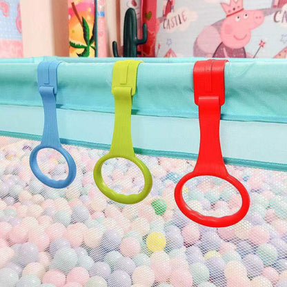 Baby Play Fence Hand Pull Ring Children's Standing Professional Baby's Strolling Auxiliary Pull Ring Bed Ring - image 2
