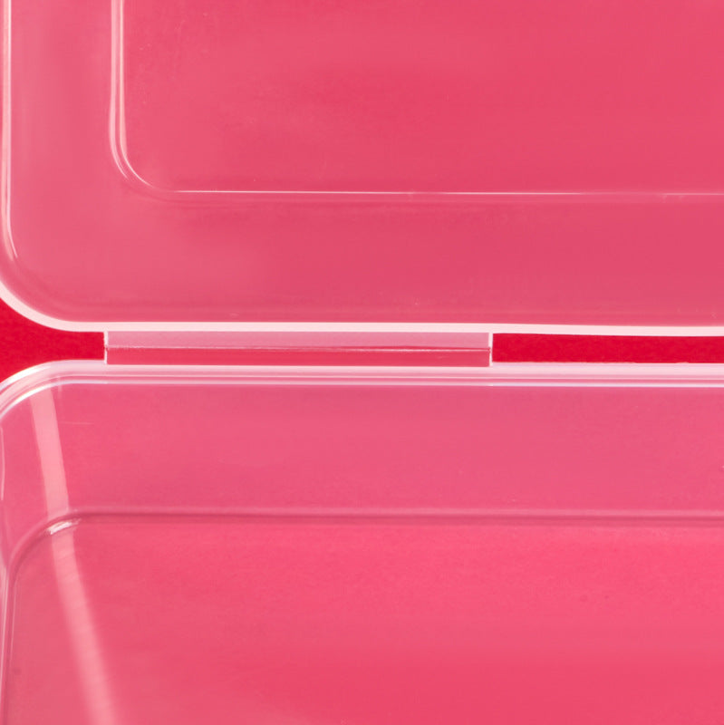 Rectangular Transparent Small Empty Box Button Earplugs Screw Card Universal Plastic Box Pp Cultural and Creative Toy Storage Box - image 4