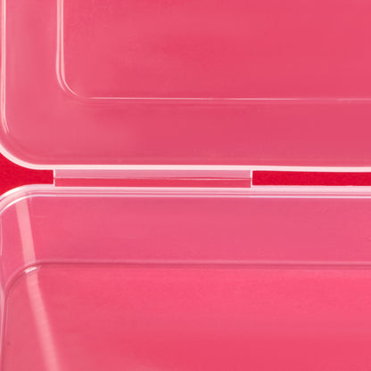 Rectangular Transparent Small Empty Box Button Earplugs Screw Card Universal Plastic Box Pp Cultural and Creative Toy Storage Box - image 4