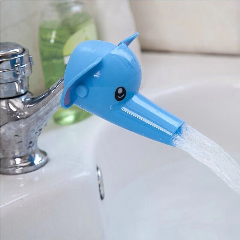 Faucet extender children's hand washing artifact baby cartoon silicone extension switch splash-proof universal guide sink - image 2