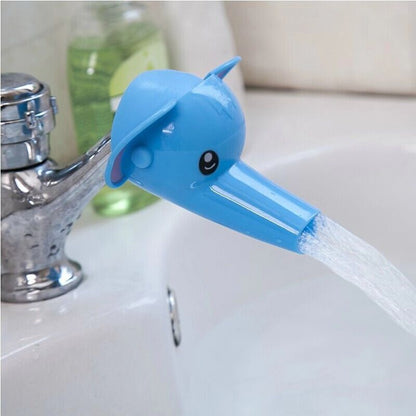 Faucet extender children's hand washing artifact baby cartoon silicone extension switch splash-proof universal guide sink - image 2