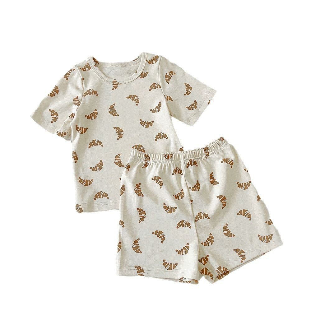 Summer Kids' Pajama Set Instagram-style for Girls