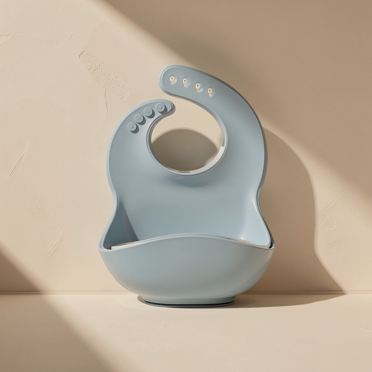 Silicone suction cup feeding bowl and spoon set - view 5