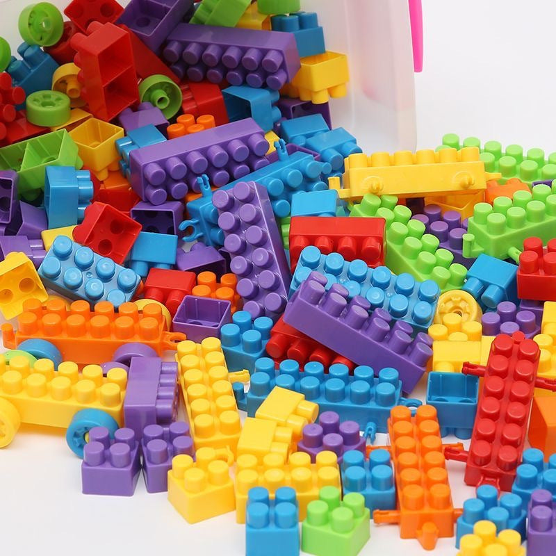 DIY Large Particle Assembly Building Blocks for Babies, Kindergarten Early Education Educational Puzzle Building Block Toys for Ages 3-6, Wholesale Toys - image 2