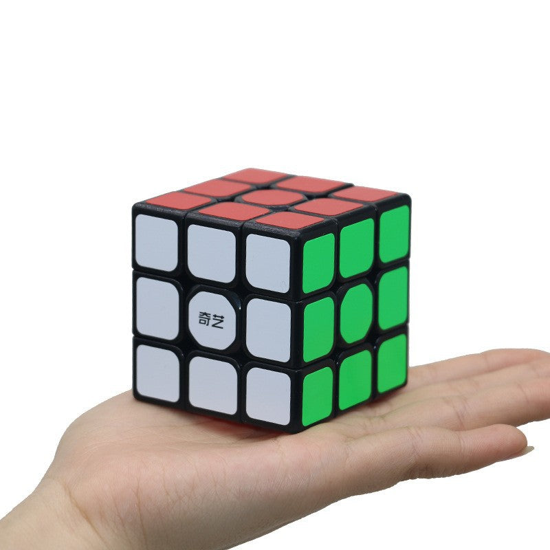 Qiyi Magic Cube 3X3 Warrior Solid Color Puzzle Toy Beginner's Starter Set Color Box Children's Stress Relief Toy Cube - image 4