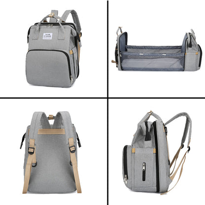 2026 Large Capacity Multifunctional Mommy Bag for Mother and Baby, Diaper Bag for Home Storage, Waterproof Stroller Hanging Bag - image 4