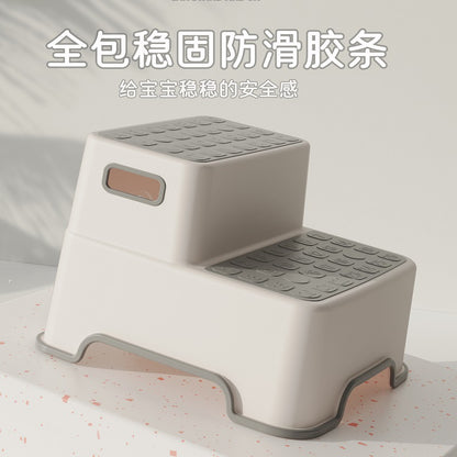 Children's Foot Stool Baby's Wash-up Steps Foot Stool Children's Non-slip Washing Table Face Stool Stairs Foot - image 3