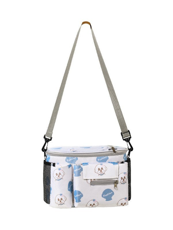 Mommy Bag Fashion Lightweight Baby Stroller Hanging Bag Storage Bag Walking Baby Artifact Storage Bag Shoulder Outdoor Maternal and Baby Bag - image 5