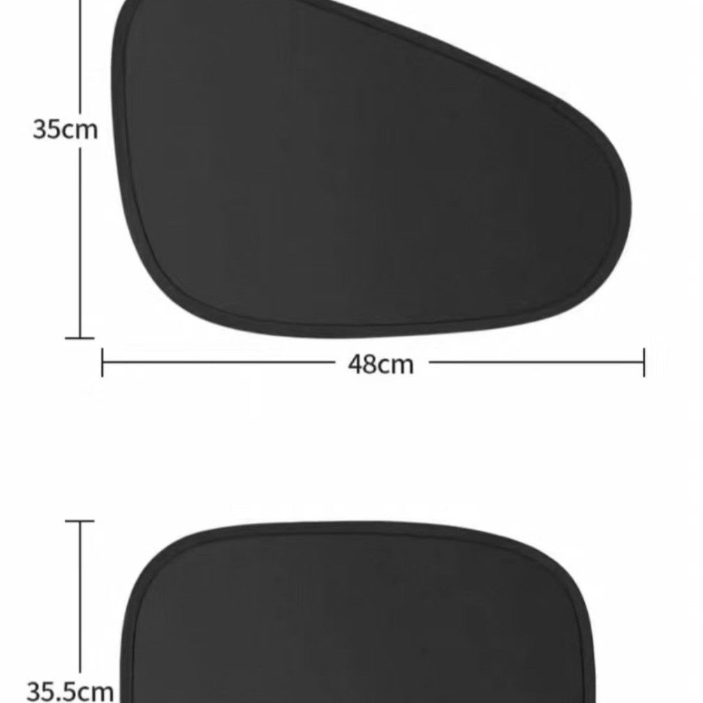 Window Blind Sunshade Adsorption Window Cover Sunshade Side Window Screen Stroller Blind Magnetic Sunshade - image 1