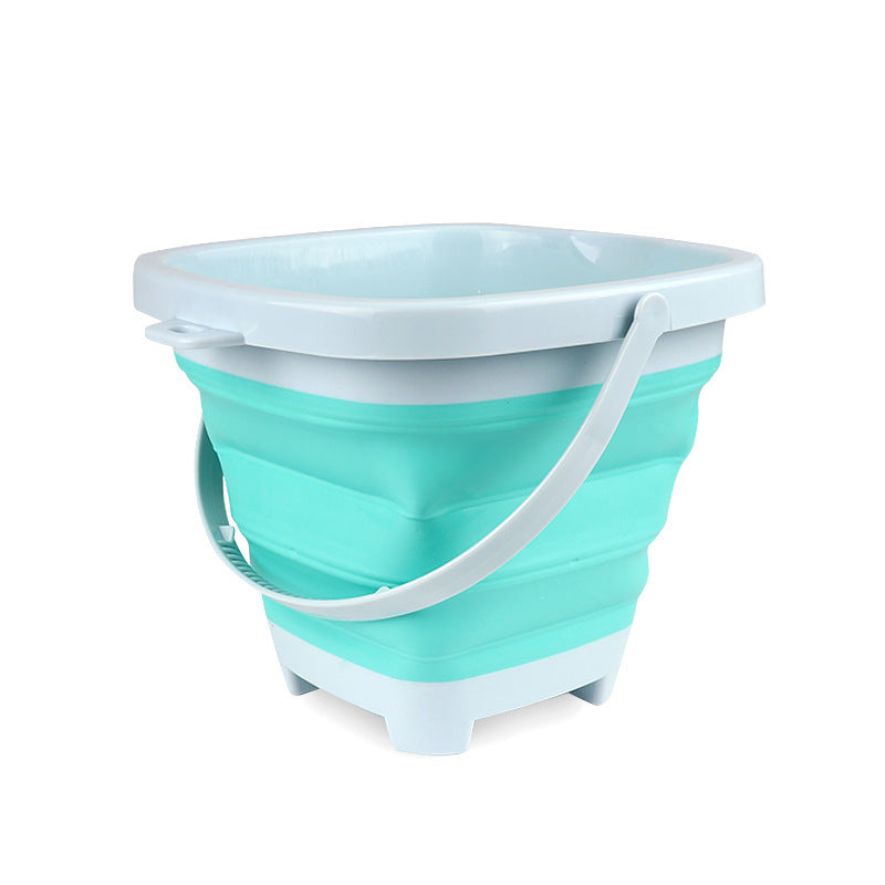 New Children's Beach Toy Folding Bucket suit Sand Dig Sand to Play in the Sea Sand Baby Digging Tool Cross Border - image 5