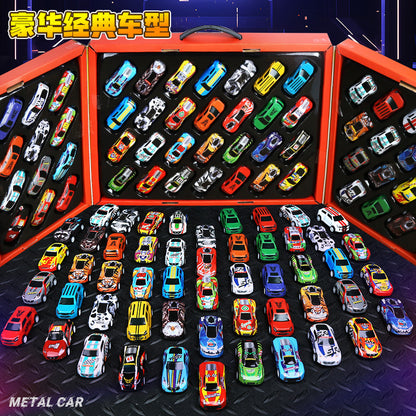 Children's Gifts 52 Alloy Pull-Back Cars Boys Christmas Toy Gift Box Racing Model Birthday Model Pack - image 3