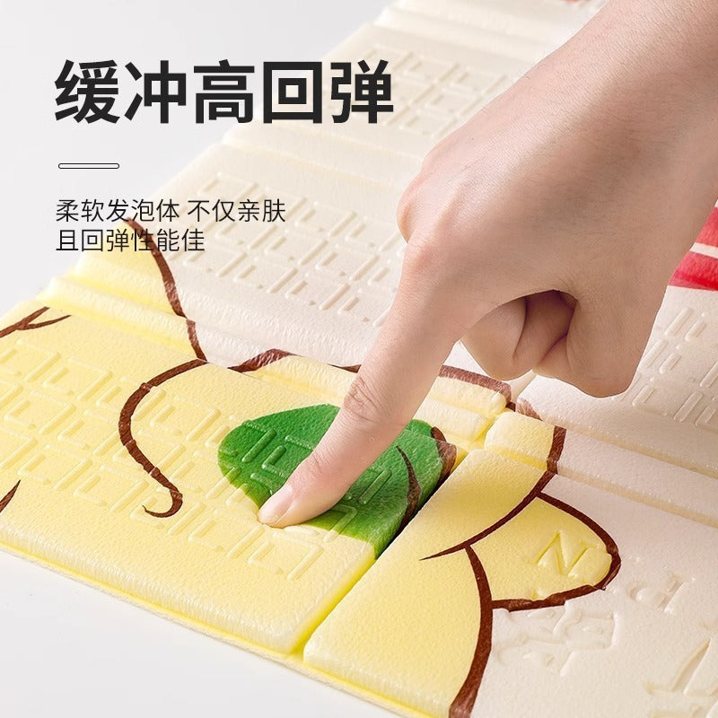 Outdoor Single Folding Cushion Portable Cooling Pad Moisture-Proof Cartoon Thickened Outing Baby Student Kidsren's Cushion - image 2