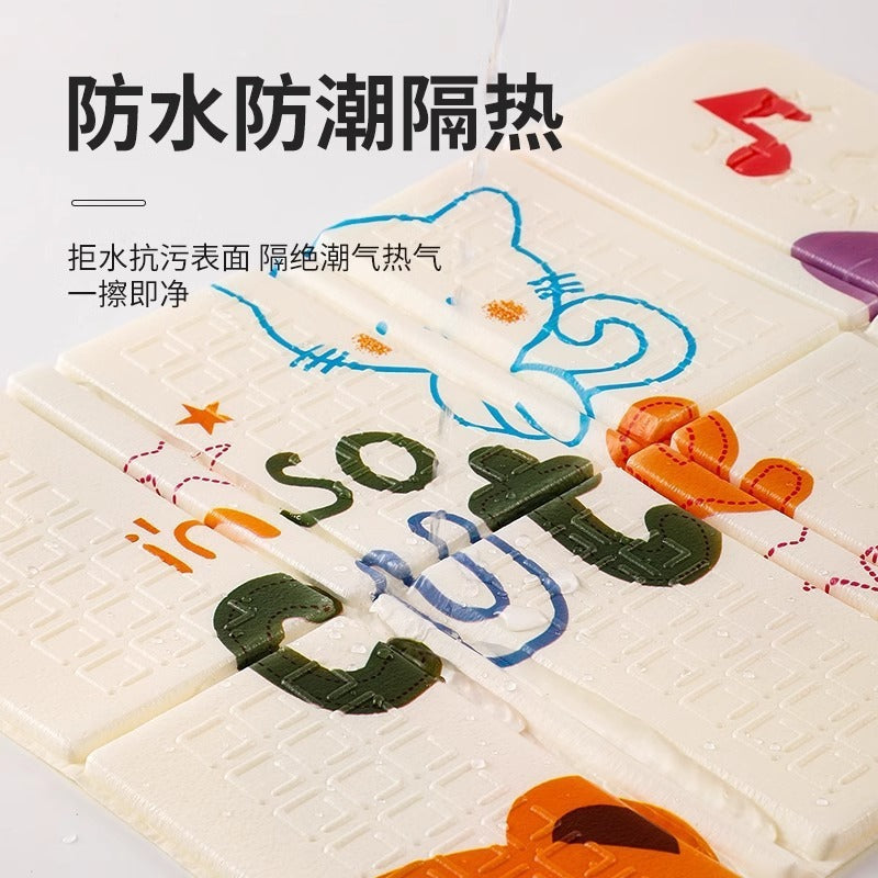 Outdoor Single Folding Cushion Portable Cooling Pad Moisture-Proof Cartoon Thickened Outing Baby Student Kidsren's Cushion - image 4