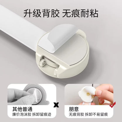 Baby safety lock drawer lock cabinet door anti-opening sliding door lock buckle anti-pinch hand baby anti-refrigerator buckle cabinet buckle - image 4