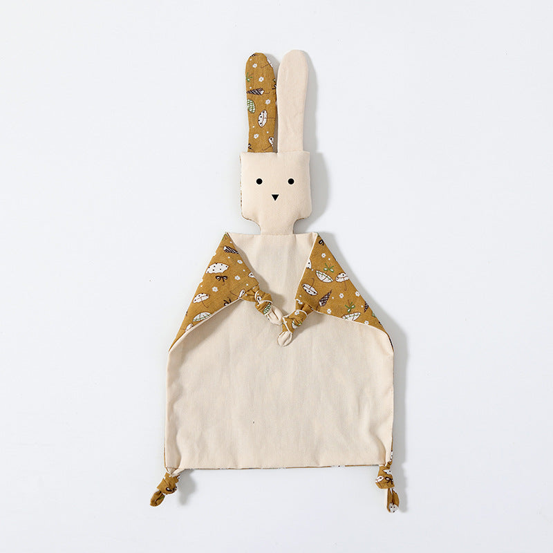 Baby Cotton Ammolation Towel Baby Sleeping Doll Newborn Rabbit Packing Handkerchief Packing Toy Japanese-Korean Ins - image 1
