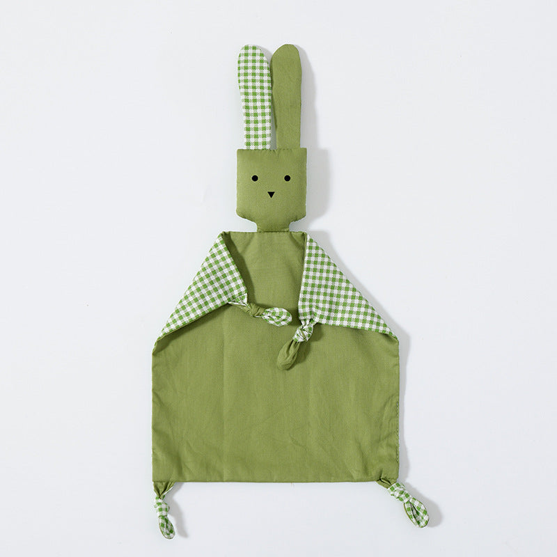 Baby Cotton Ammolation Towel Baby Sleeping Doll Newborn Rabbit Packing Handkerchief Packing Toy Japanese-Korean Ins - image 3