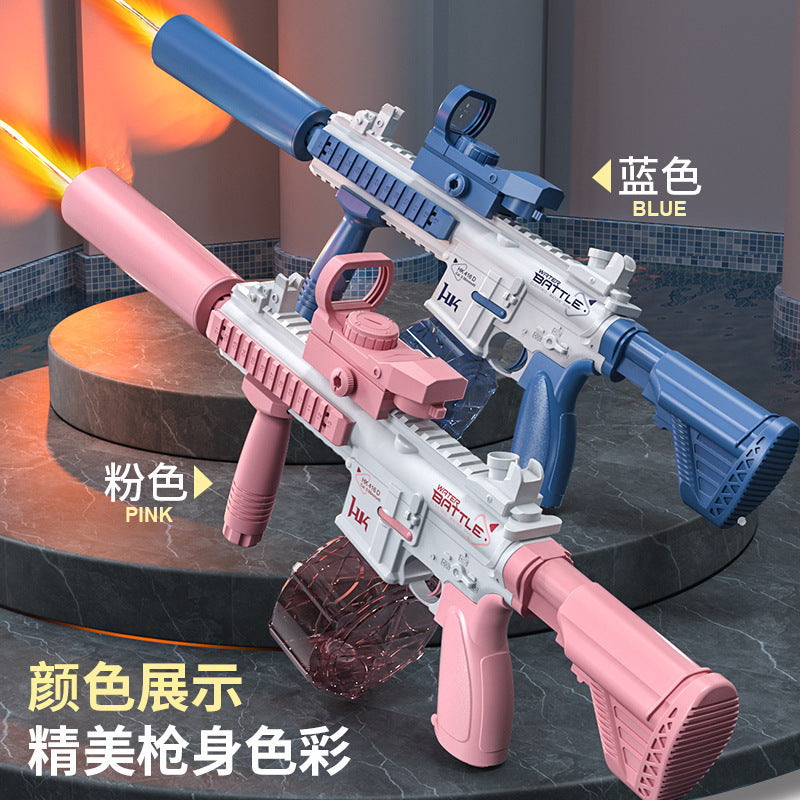 Upgraded Light Spitfire Edition m416 Electric Water Gun Automatic Rechargeable High Voltage Long Range Summer Water Play Toy - image 2