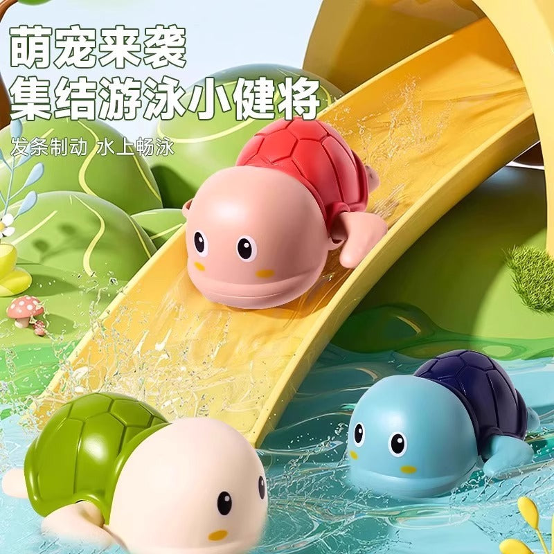 Baby Bath Toy Little Duck Children's Water Play Internet Red Yellow Duck Children's Water Play Bath Swimming Boys and Girls - image 2
