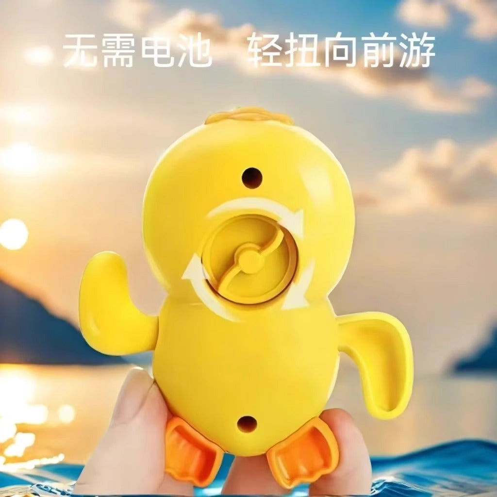 Baby Bath Toy Little Duck Children's Water Play Internet Red Yellow Duck Children's Water Play Bath Swimming Boys and Girls - image 4