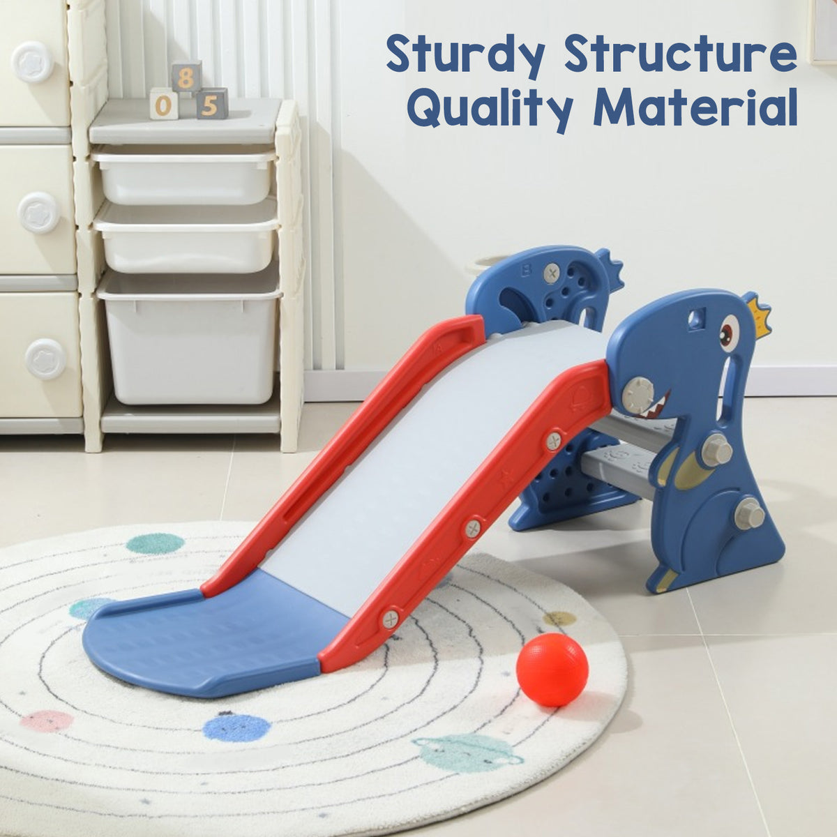 Toddler Indoor Slide for 0 to 3 Years Old Easy Assembly