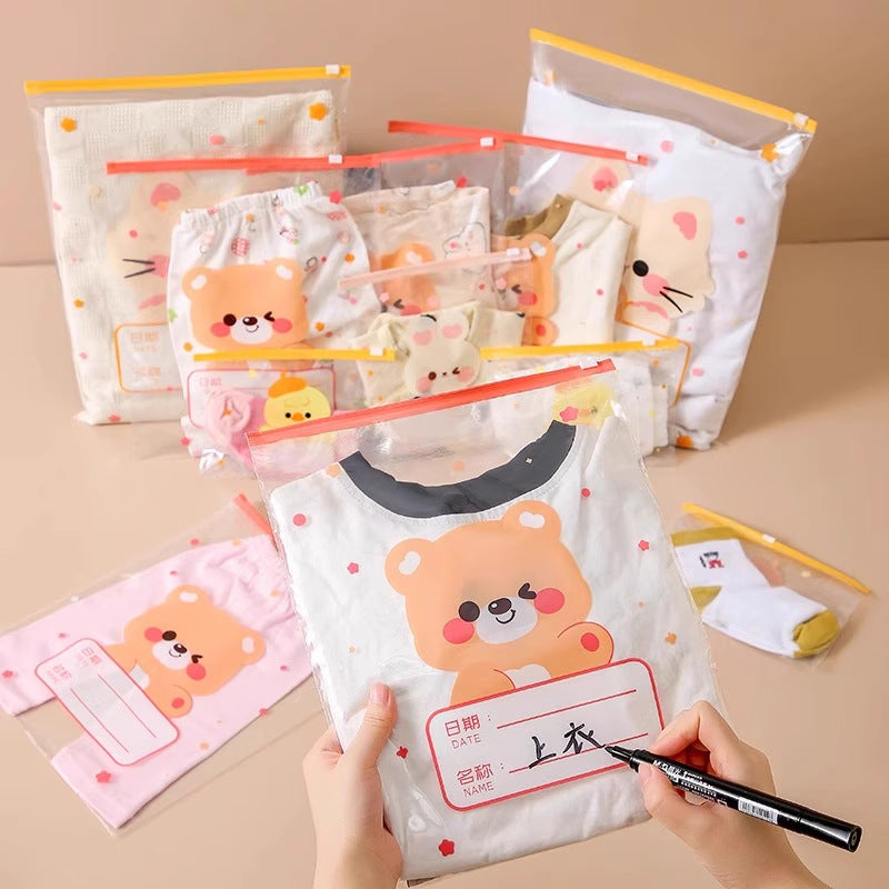 Kindergarten Laundry Storage Bag, Maternity Bag Storage Bag, Baby Clothing Storage Bag for Entering Kindergarten, Sealed Clothing Bag - image 2