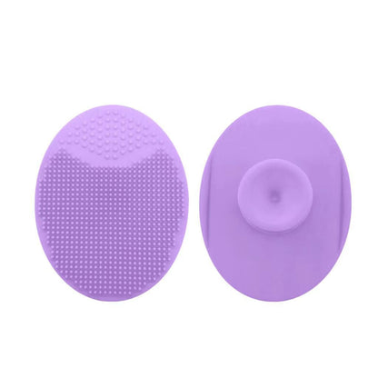 Baby Shampoo Brush Silicone Soft Hair Removal Newborn Baby Bath Sponge Shampoo Brush Girls Face Cleaning Brush - image 5