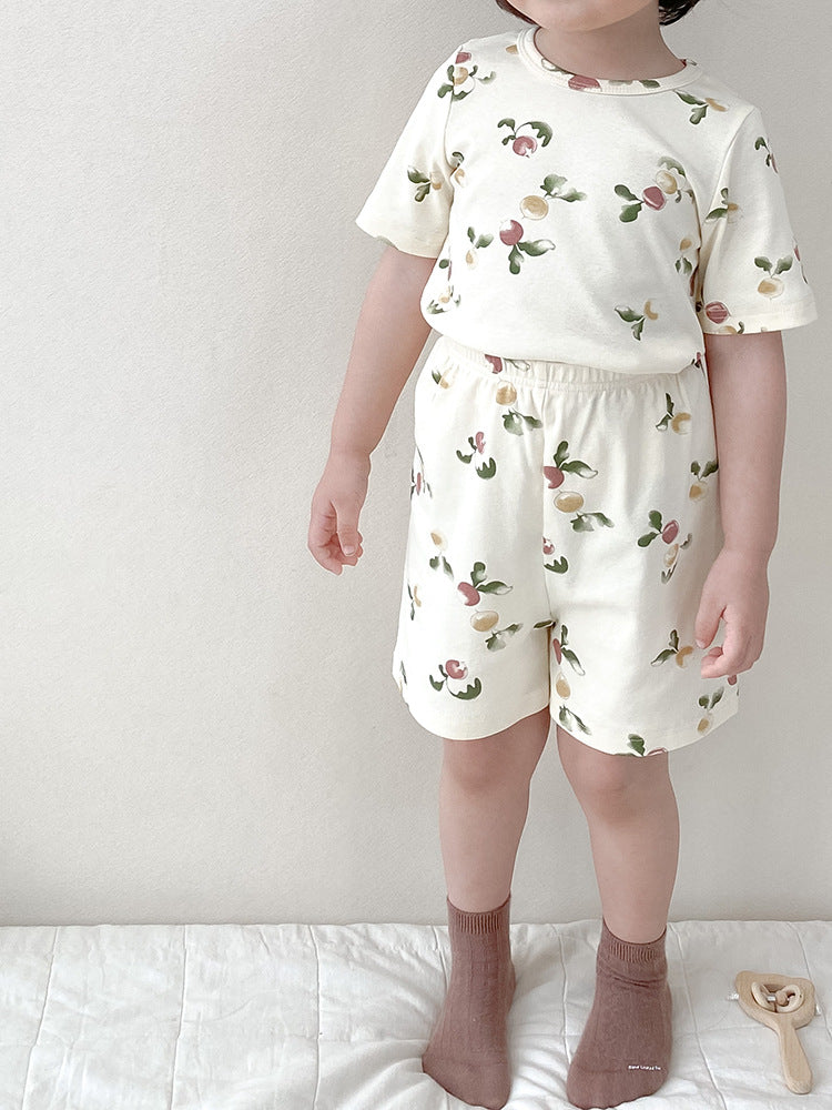Summer Kids' Pajama Set Instagram-style for Girls