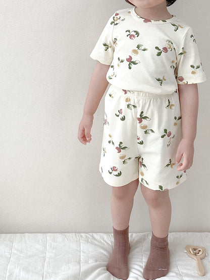 Summer Kids' Pajama Set Instagram-style for Girls