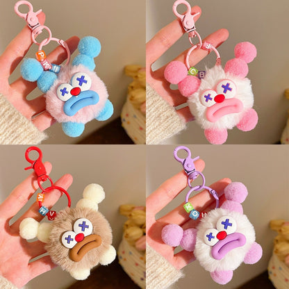 Wedding Toss Dolls, Small Plush Toy Keychains, Couple Cartoon Quirky Pom-Pom Activity Gifts - image 4