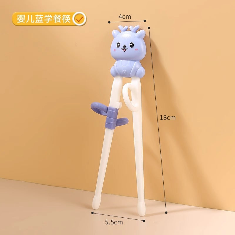 Children's Chopsticks Tiger Mouth Finger Training Chopsticks 2346-12 Years Old Baby Beginner Practice Toddler Tableware Beginner - image 4