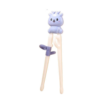 Children's Chopsticks Tiger Mouth Finger Training Chopsticks 2346-12 Years Old Baby Beginner Practice Toddler Tableware Beginner - image 5