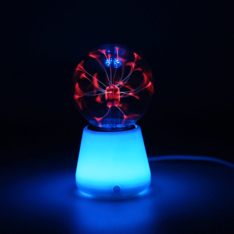 USB Ion Ball Night Light Electrostatic Ball Magic Ball Touch Sensor Lightning Ball Festive Atmosphere Light Technology Toy - image 3