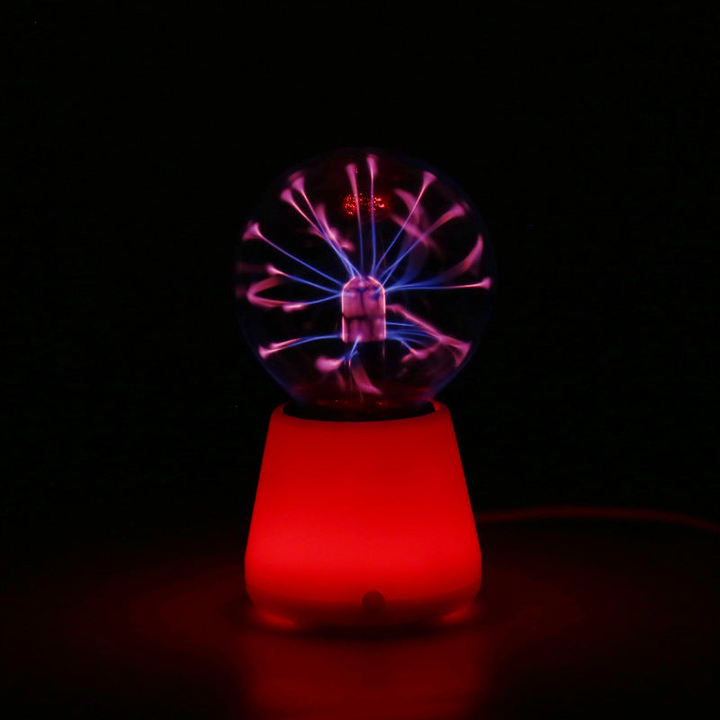 USB Ion Ball Night Light Electrostatic Ball Magic Ball Touch Sensor Lightning Ball Festive Atmosphere Light Technology Toy - image 4