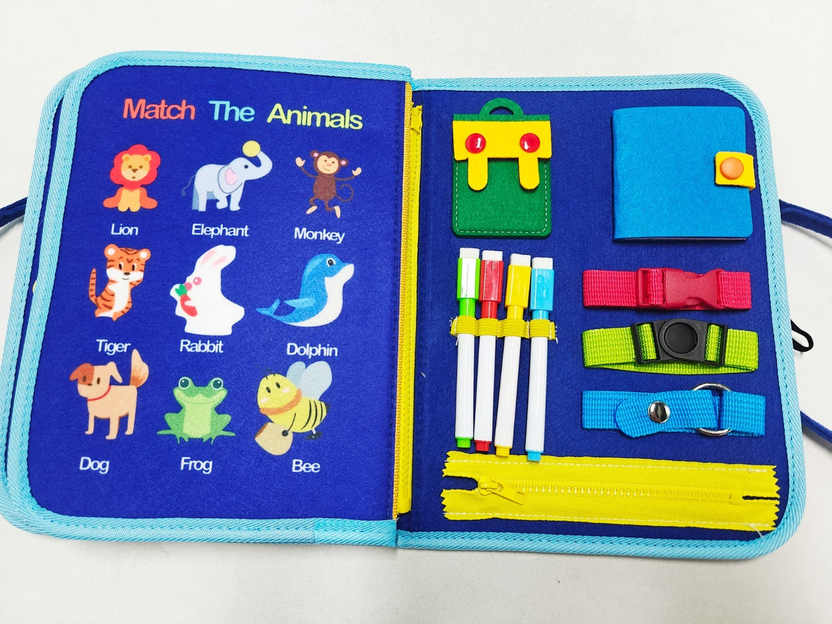 Toddler Busy Board Intelligence Learning Toys Sensory